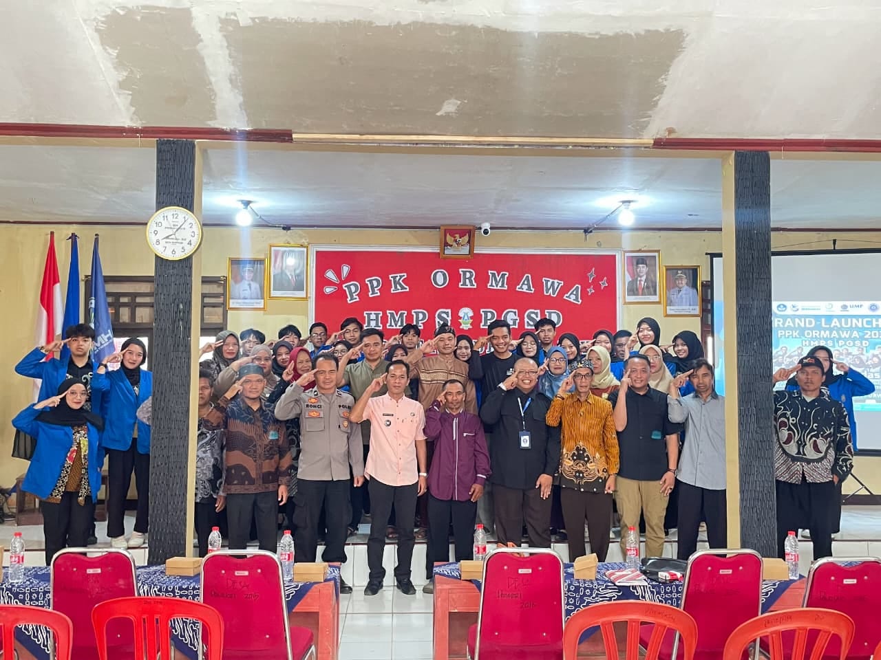 Grand Launching PPK Ormawa HMPS PGSD UMP 2026, Wujudkan Desa Danasari Menuju Desa Cerdas Melalui SIKADES CERDAS